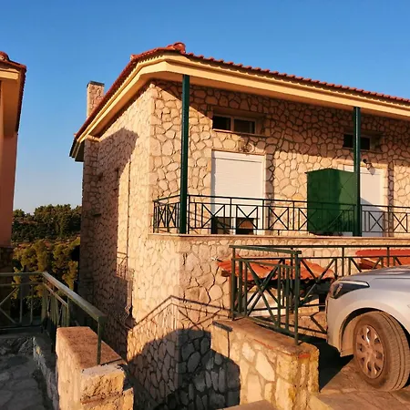 Stone 3-bed 3-storey 700m From Sunset Possidi